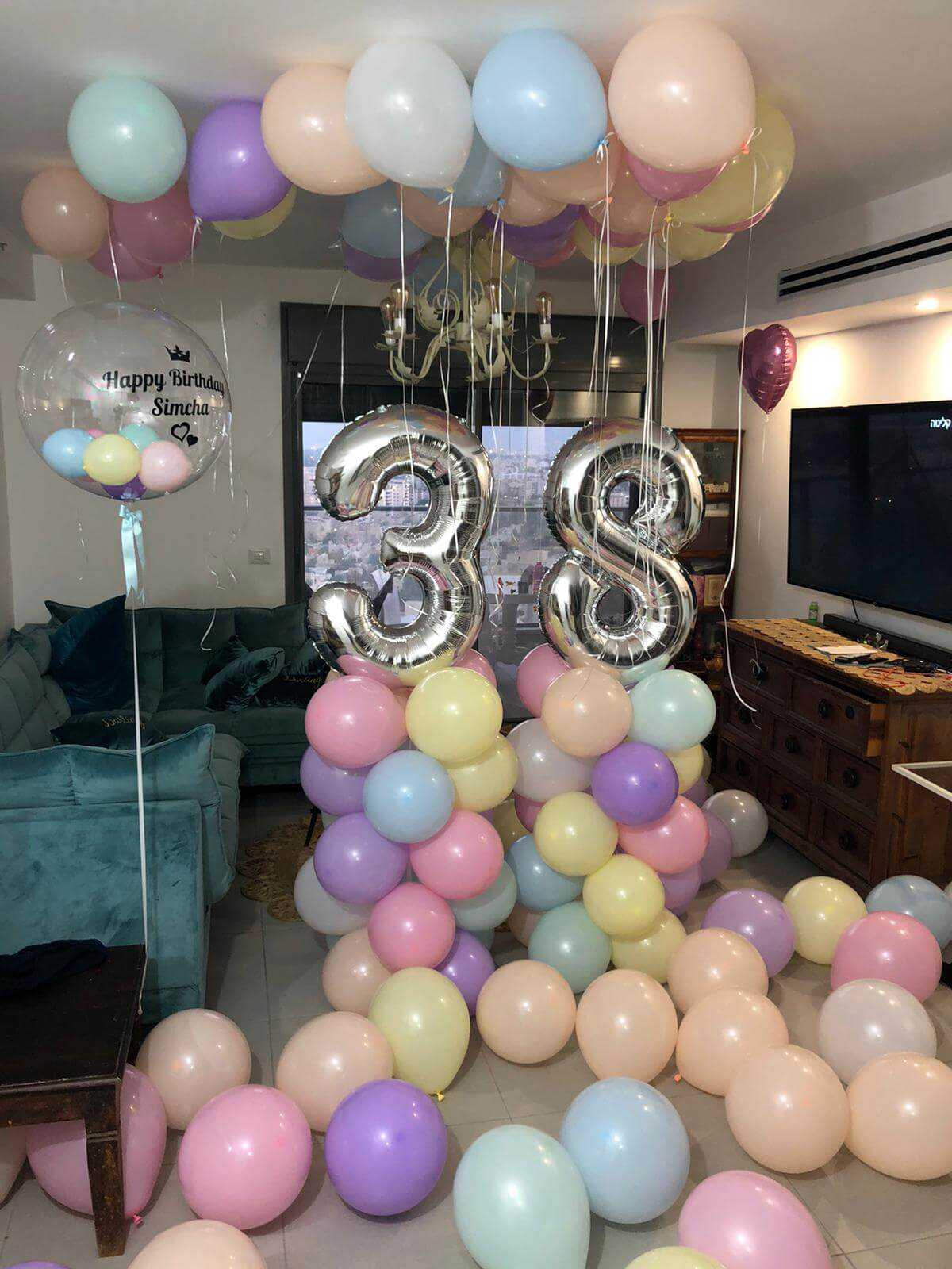 בלונים ליום הולדת — דגם 424