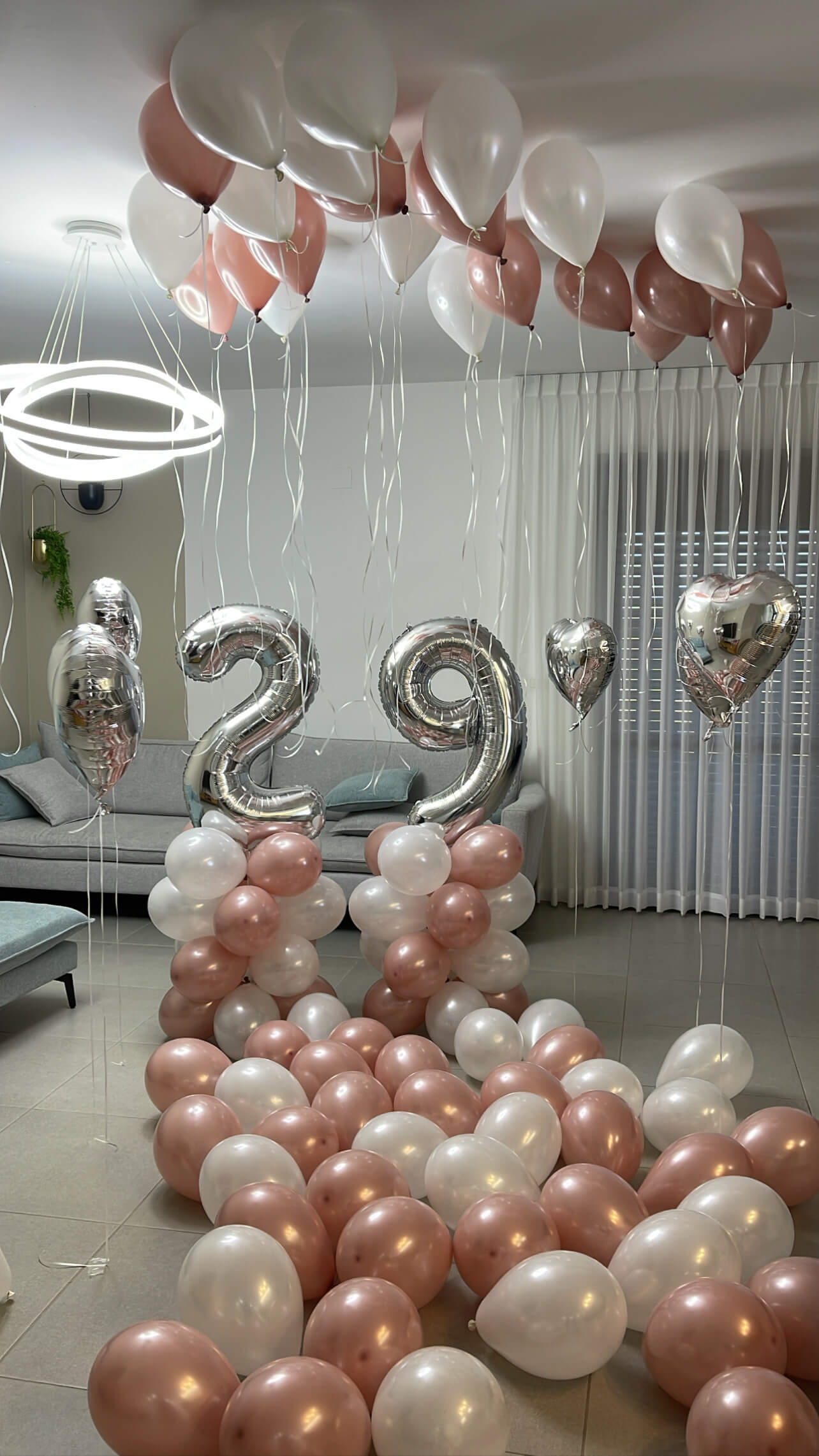 בלונים ליום הולדת — דגם 8489