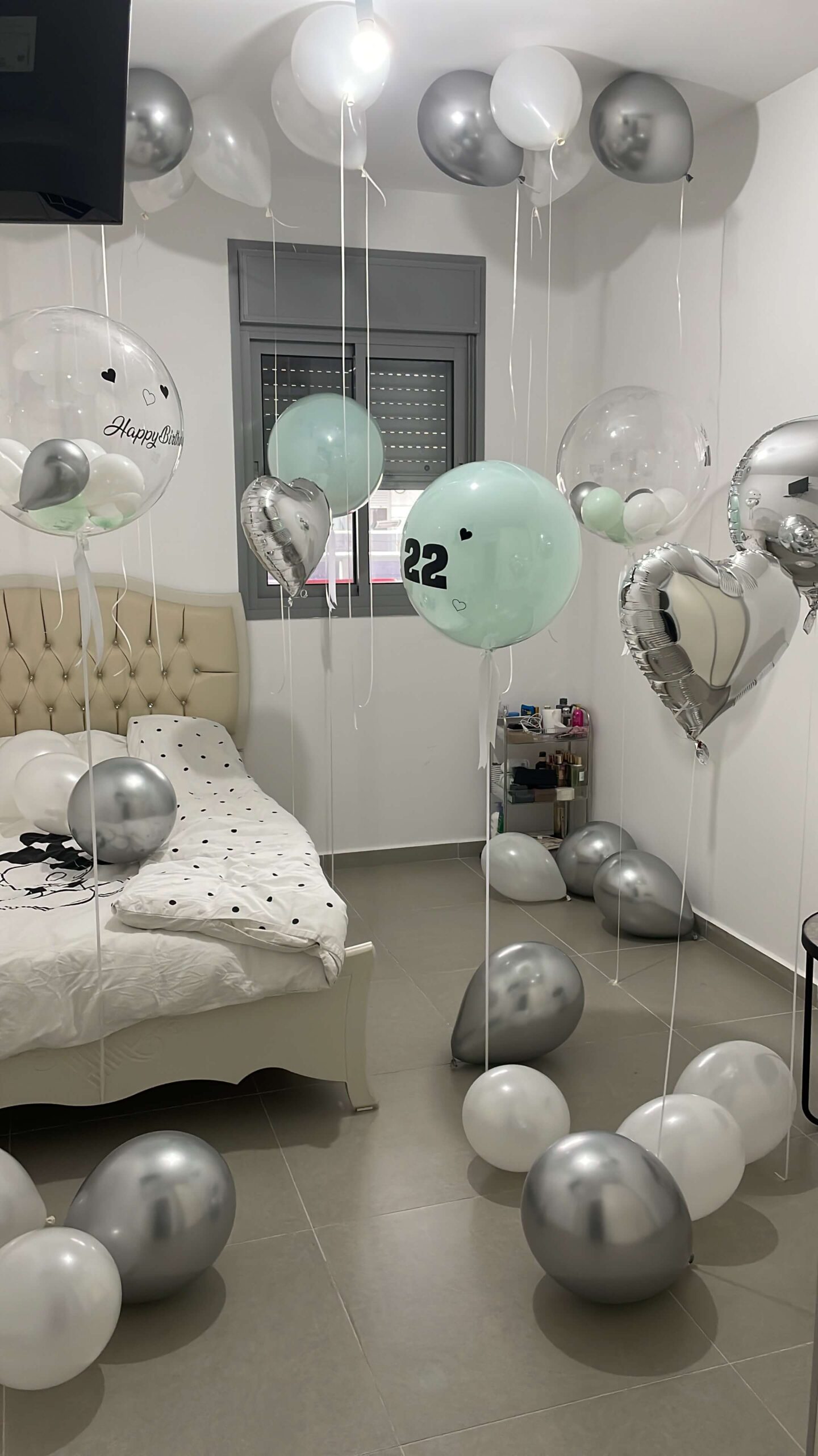 בלונים ליום הולדת — דגם 8436