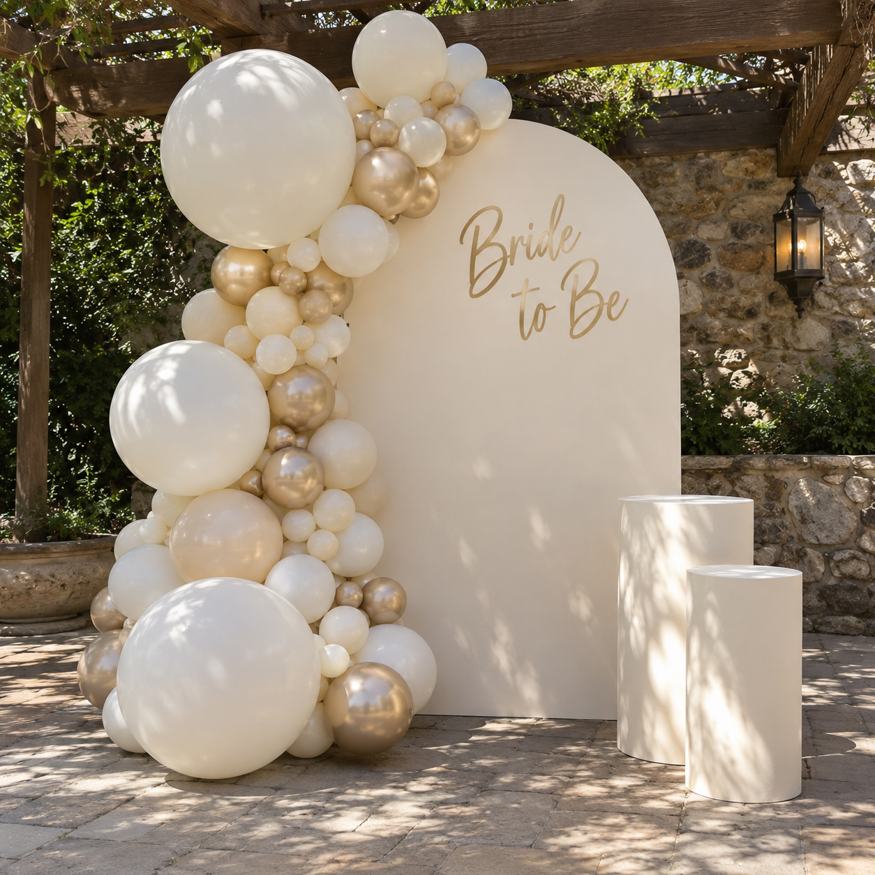 Bride to Be Garden Balloon Display-10