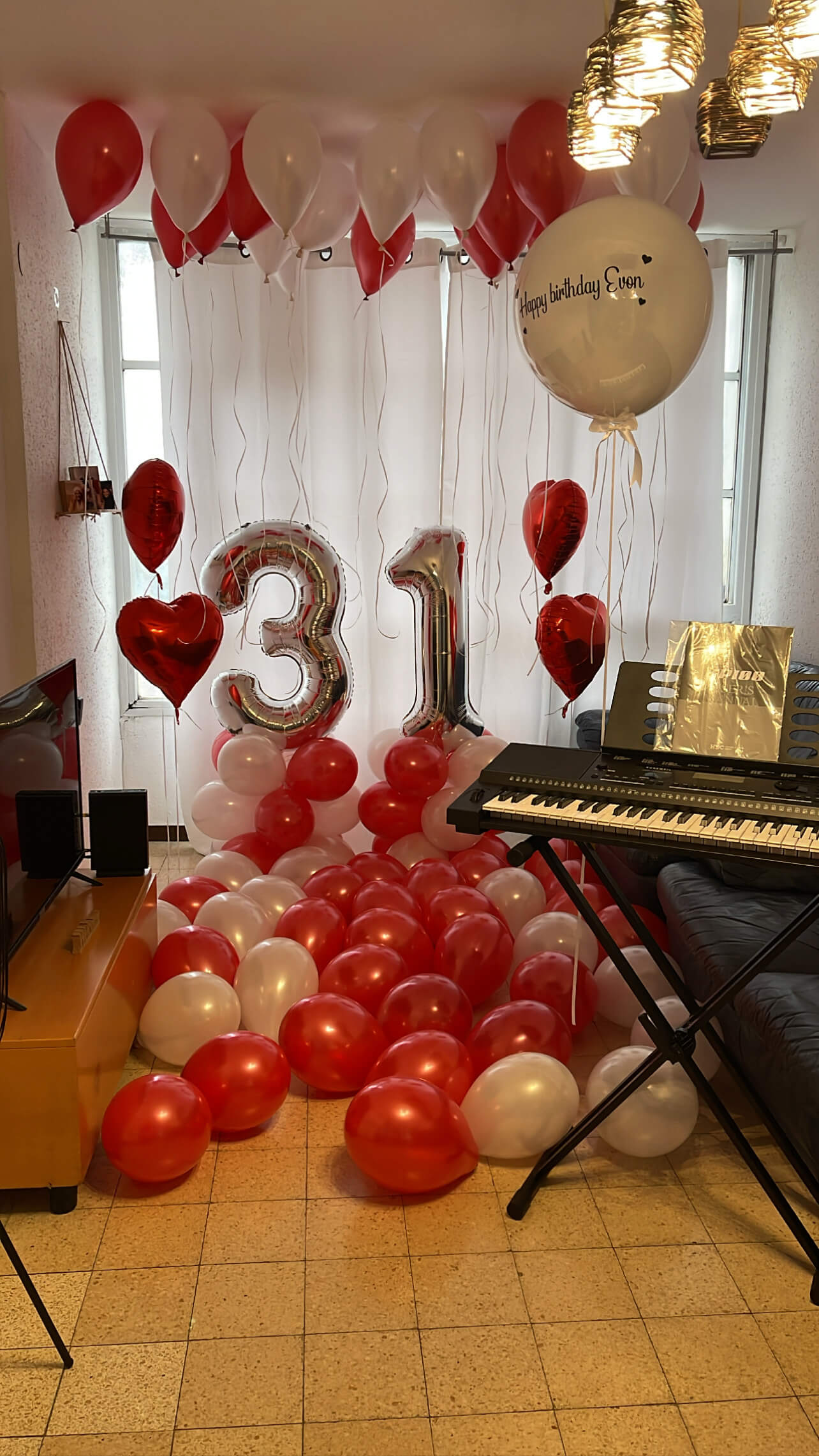 בלונים ליום הולדת — דגם 8464