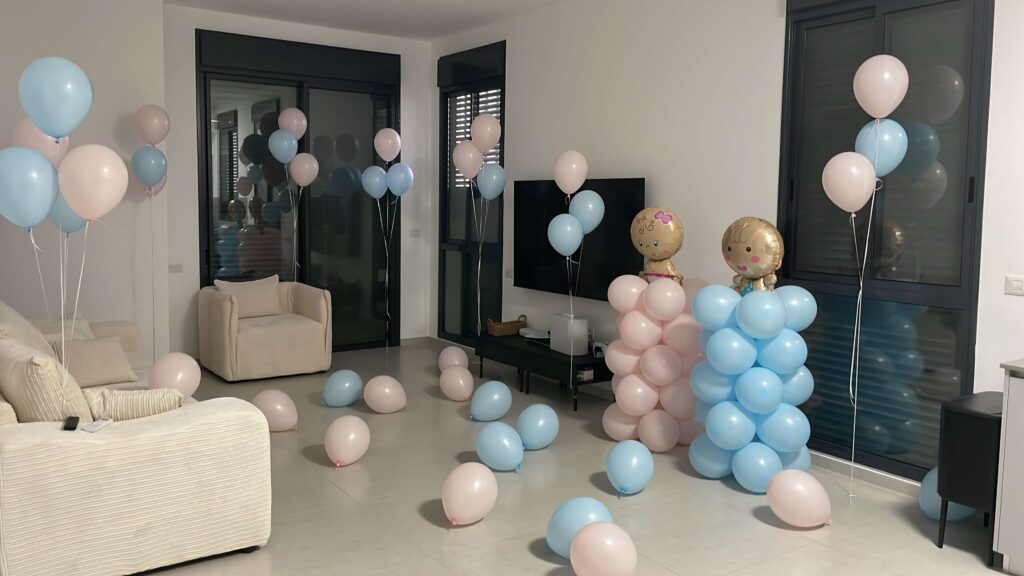 בלונים לגילוי מין העובר — דגם 8568