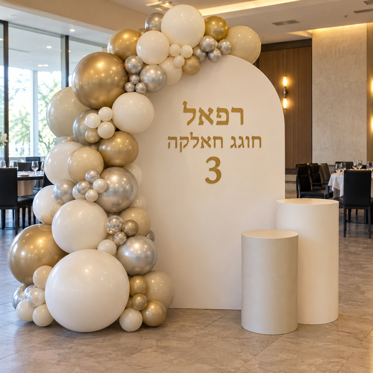 Elegant halaka balloon photo station-6