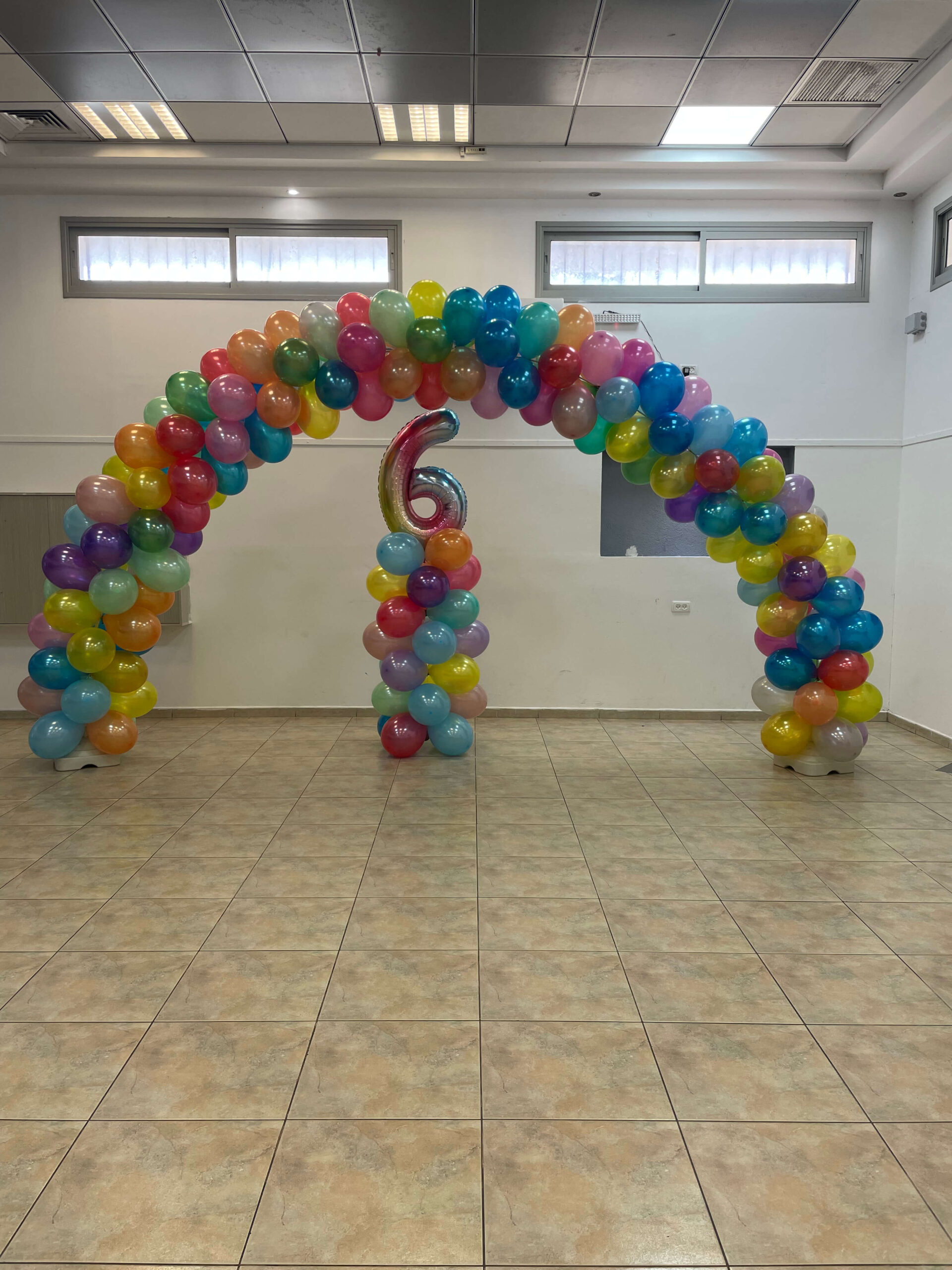 קשתות בלונים — דגם 8953