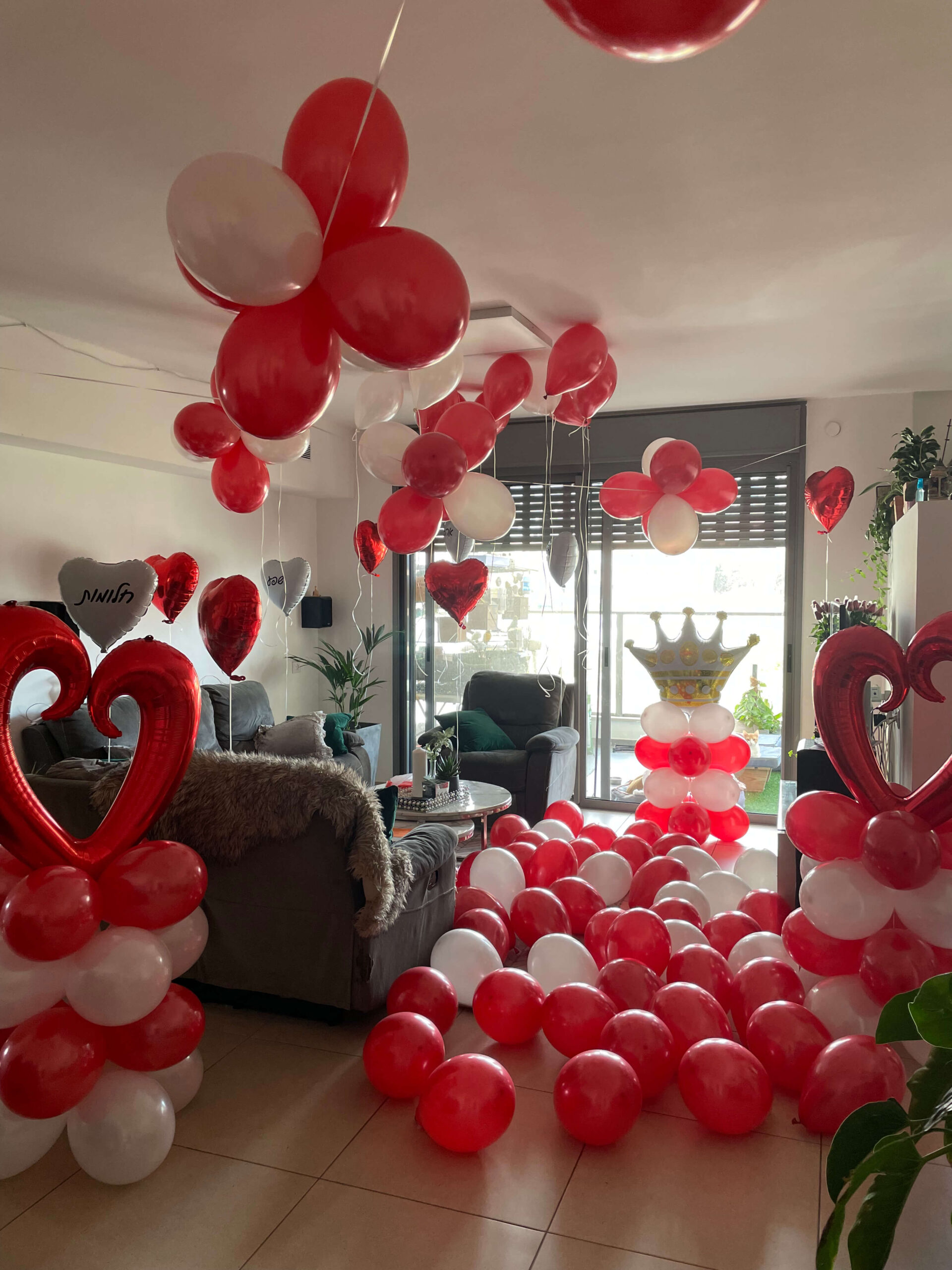 בלונים ליום הולדת — דגם 8356