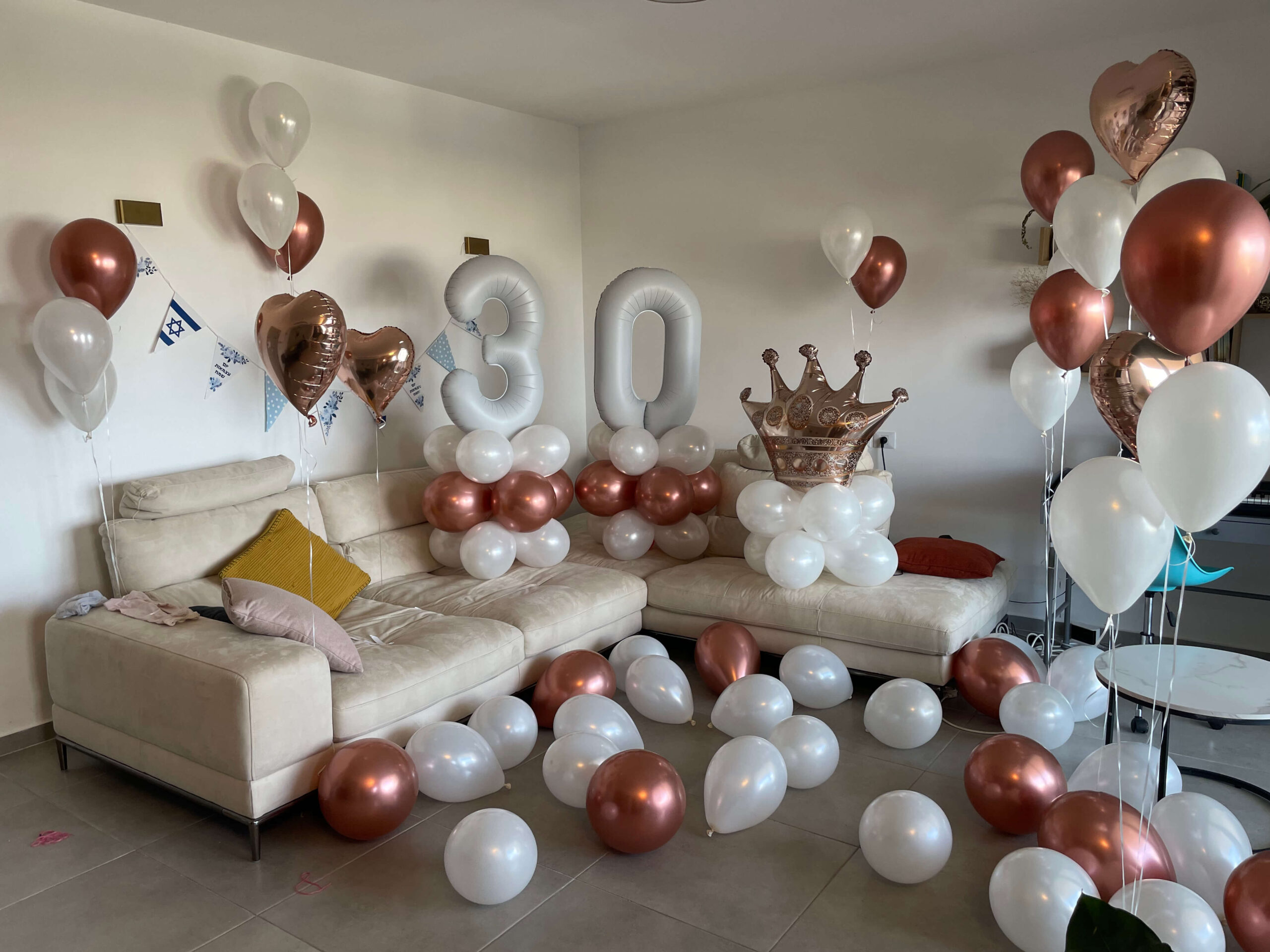 בלונים ליום הולדת — דגם 8418
