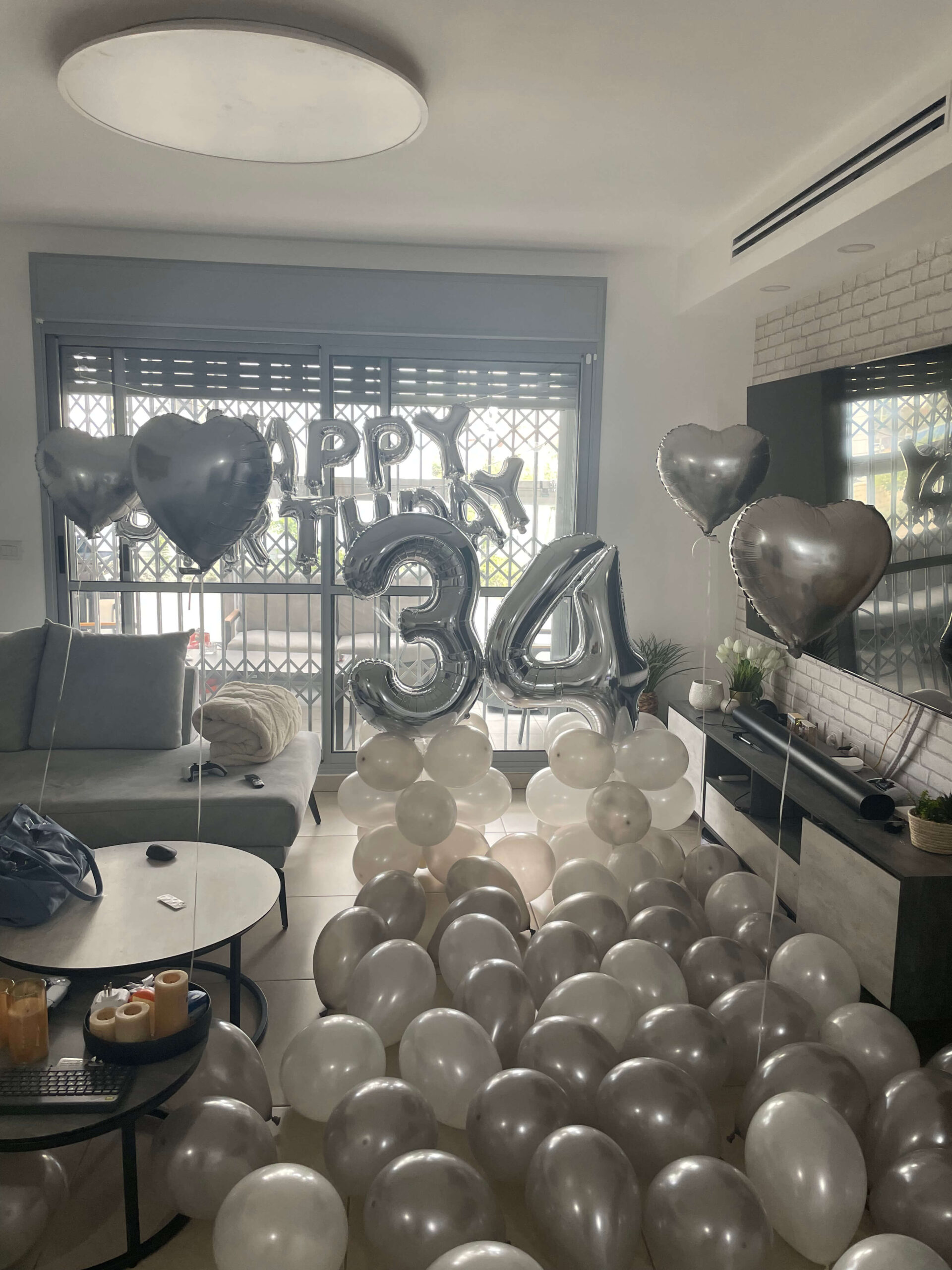 בלונים ליום הולדת — דגם 8421