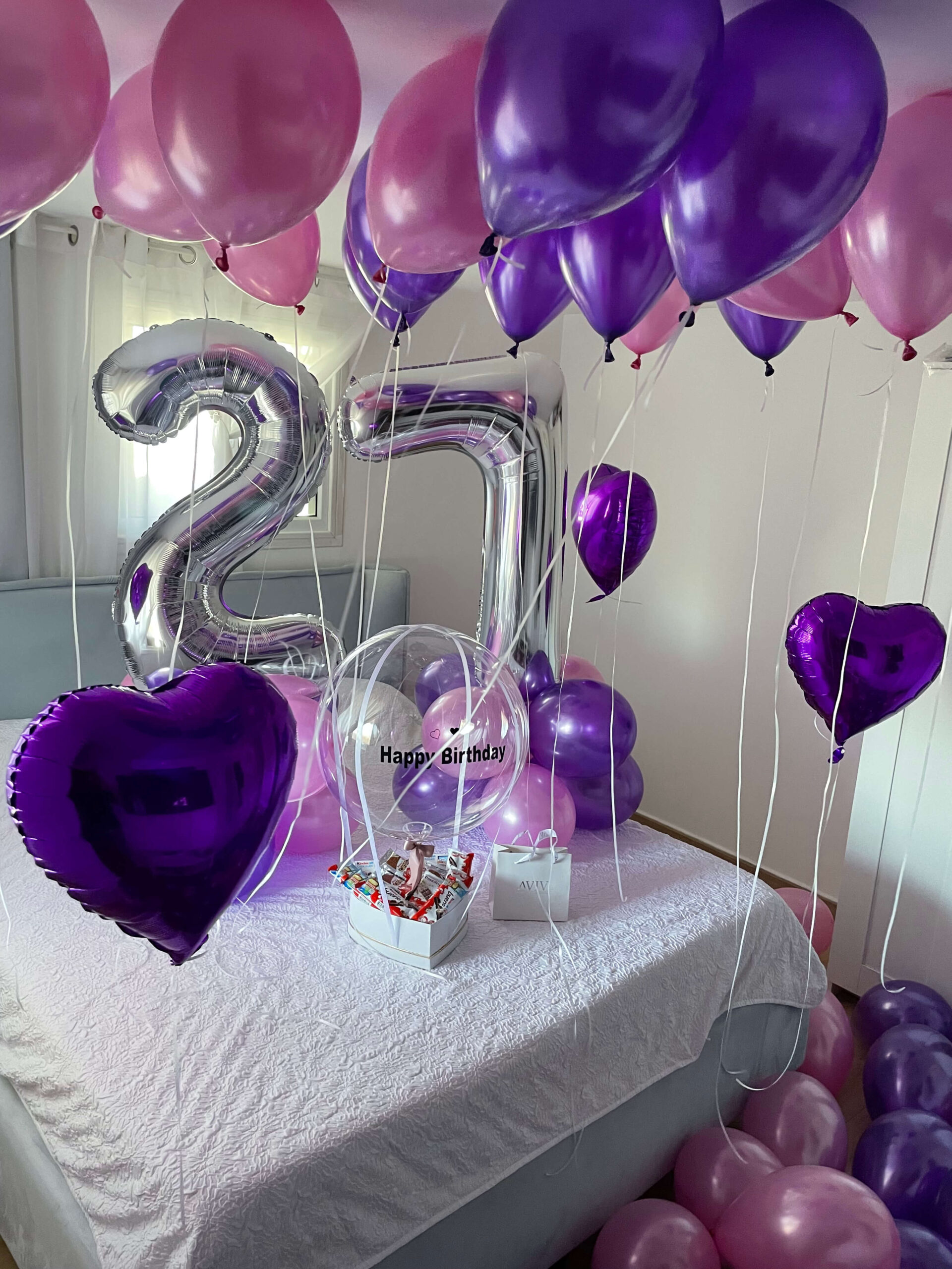 בלונים ליום הולדת — דגם 8422