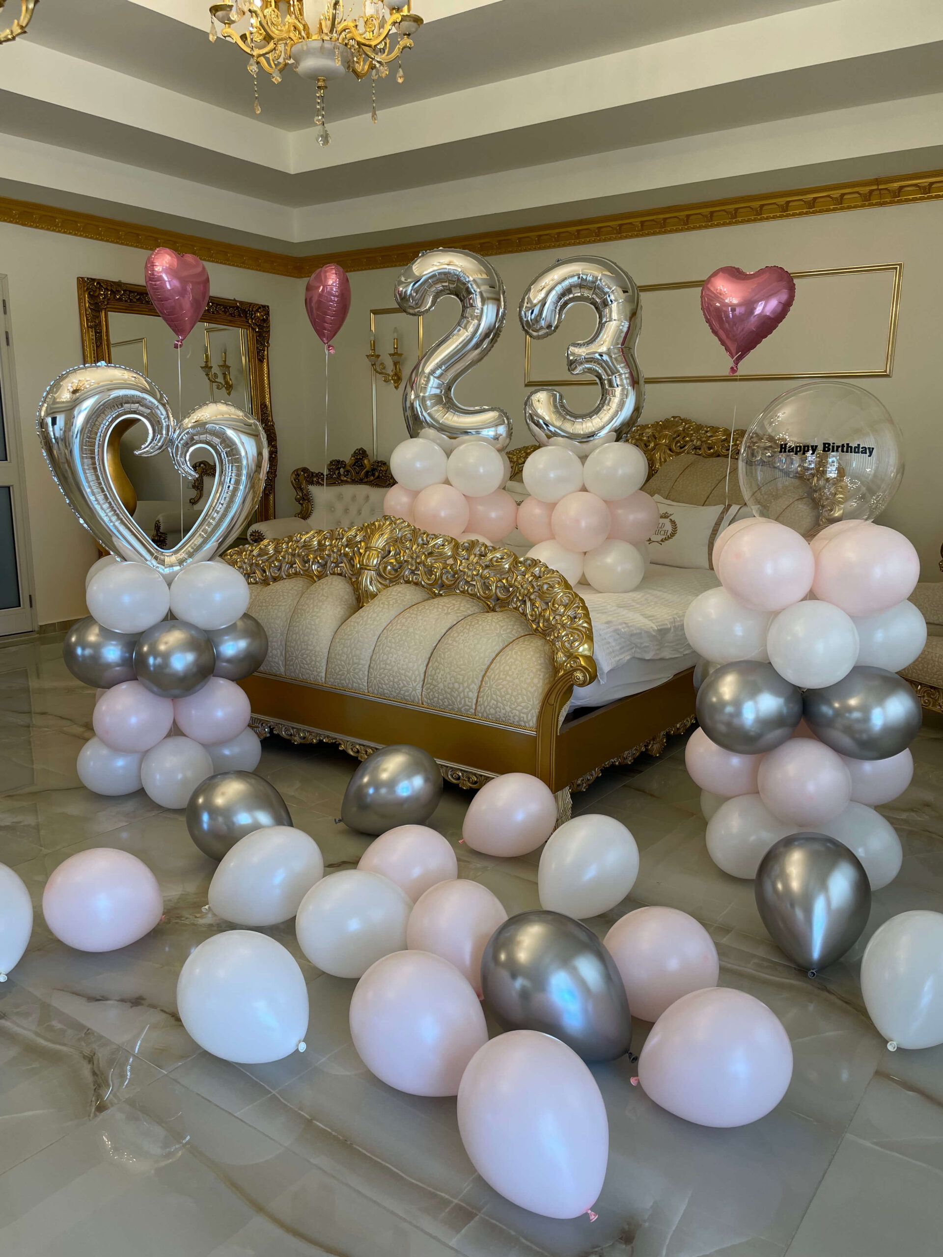 בלונים ליום הולדת — דגם 8384