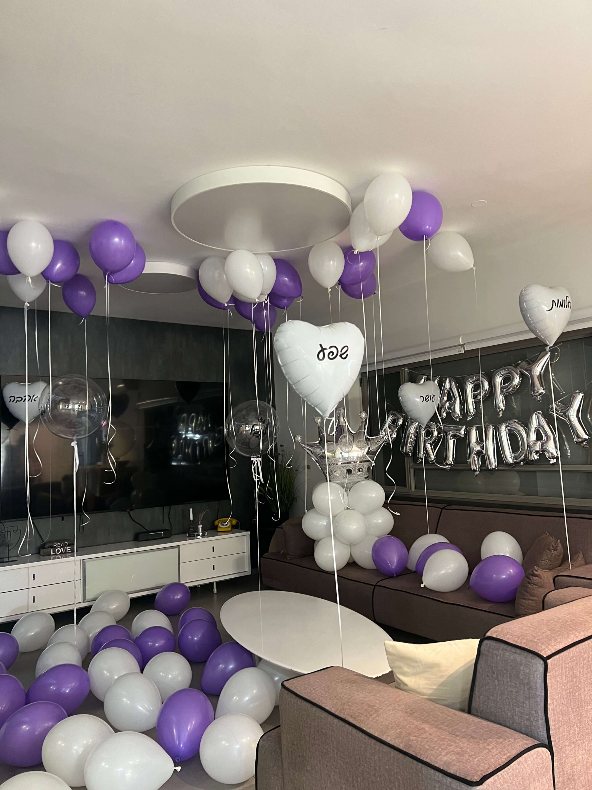 בלונים ליום הולדת — דגם 8390