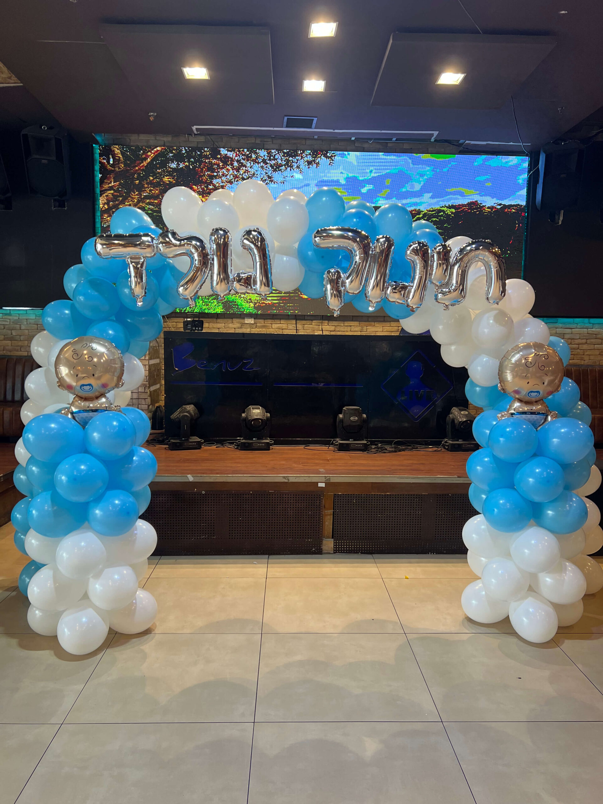 בלונים לברית — דגם 8557