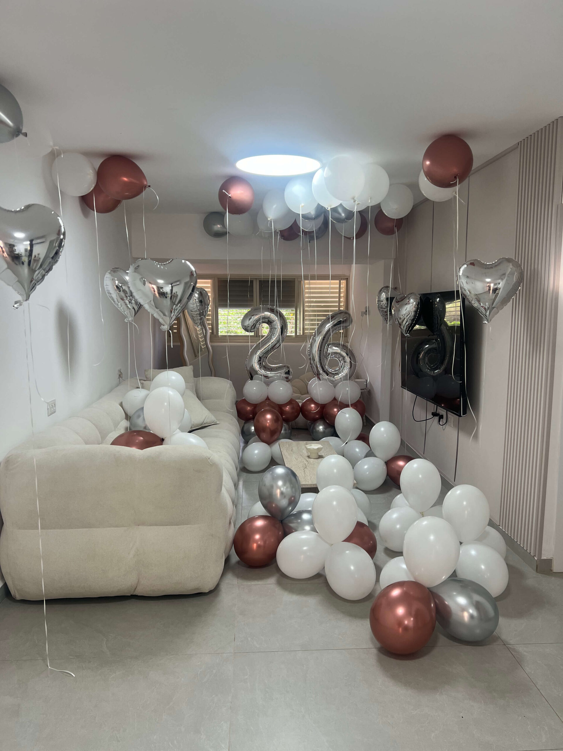 בלונים ליום הולדת — דגם 8453