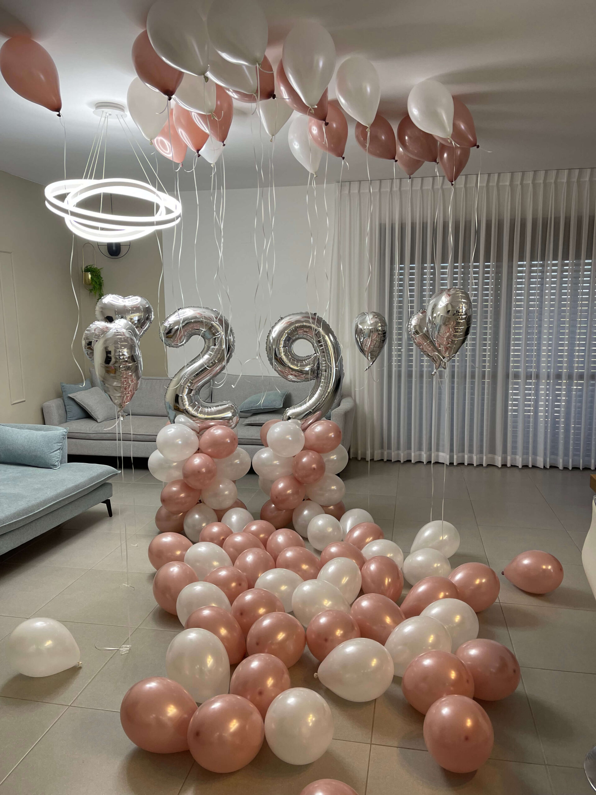 בלונים ליום הולדת — דגם 8381